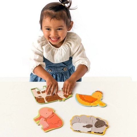 Petit Collage Petit Collage Pierwsze Puzzle Farma Baby Petit Collage Petit Collage Pierwsze Puzzle Farma Baby