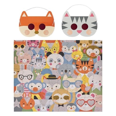 Petit Collage Petit Collage Puzzle Ukryte Obrazki Animal Petit Collage Petit Collage Puzzle Ukryte Obrazki Animal
