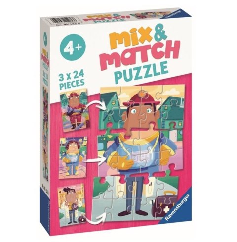 BRIO Ravensburger Mix&Match Puzzle Zawody BRIO Ravensburger Mix&Match Puzzle Zawody