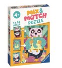 BRIO Ravensburger Mix&Match Puzzle Zwierzaczki BRIO Ravensburger Mix&Match Puzzle Zwierzaczki