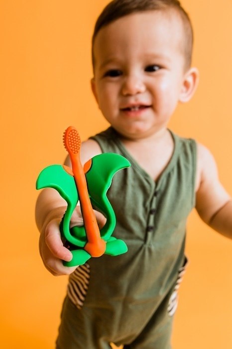Baby Banana Baby Banana Szczoteczka Treningowa Smok Baby Banana Baby Banana Szczoteczka Treningowa Smok