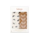 Lulujo Lulujo Boho Kocyk Muślinowy Black Birds/Mudcloth 2szt. Lulujo Lulujo Boho Kocyk Muślinowy Black Birds/Mudcloth 2szt.