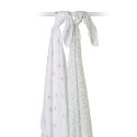 Lulujo Lulujo Boho Kocyk Muślinowy Daisies / Greenery 2szt. Lulujo Lulujo Boho Kocyk Muślinowy Daisies / Greenery 2szt.