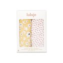 Lulujo Lulujo Boho Kocyk Muślinowy Yellow Wildflowers / Dots 2 szt. Lulujo Lulujo Boho Kocyk Muślinowy Yellow Wildflowers / Dots 2 szt.