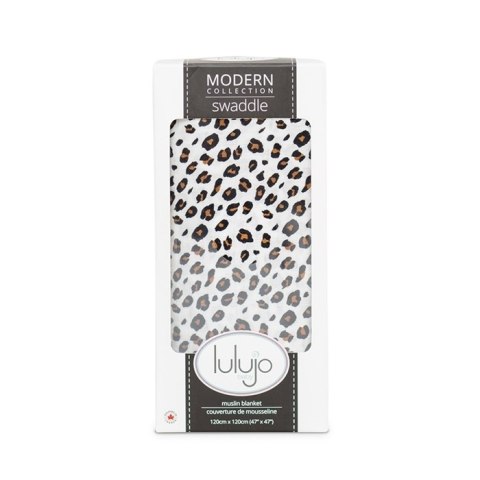Lulujo Lulujo Kocyk Bambusowy Gepard Lulujo Lulujo Kocyk Bambusowy Gepard