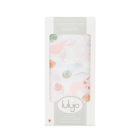 Lulujo Lulujo Kocyk Muślinowy Modern Kitten Lulujo Lulujo Kocyk Muślinowy Modern Kitten