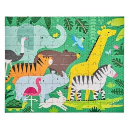 Petit Collage Petit Collage Puzzle Dwustronne w Torebce