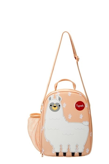 3 Sprouts 3 Sprouts Lunch Bag Dla Dzieci Lama 3 Sprouts 3 Sprouts Lunch Bag Dla Dzieci Lama