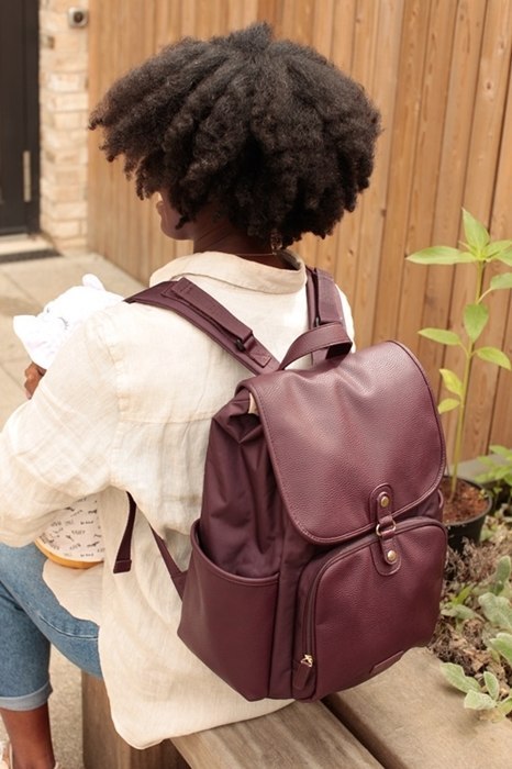 Babymel Babymel Eco Plecak Freddie Burgundy Babymel Babymel Eco Plecak Freddie Burgundy