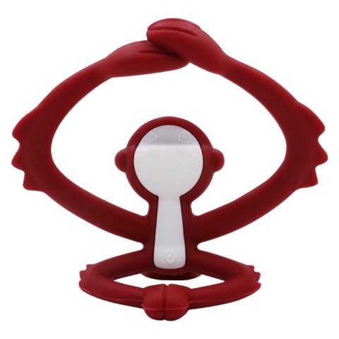 Mombella Mombella Gryzak Zabawka Małpka Chimney Red Mombella Mombella Gryzak Zabawka Małpka Chimney Red