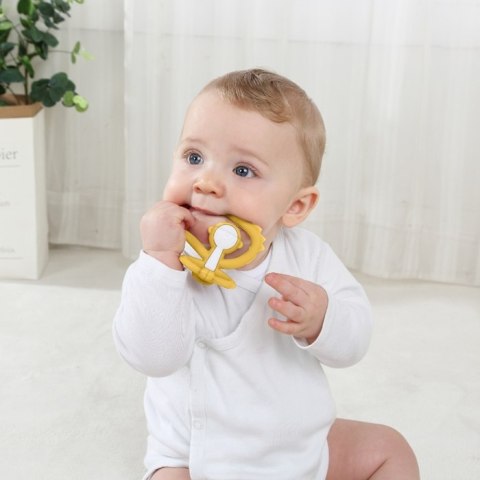 Mombella Mombella Gryzak Zabawka Małpka Curry Mombella Mombella Gryzak Zabawka Małpka Curry