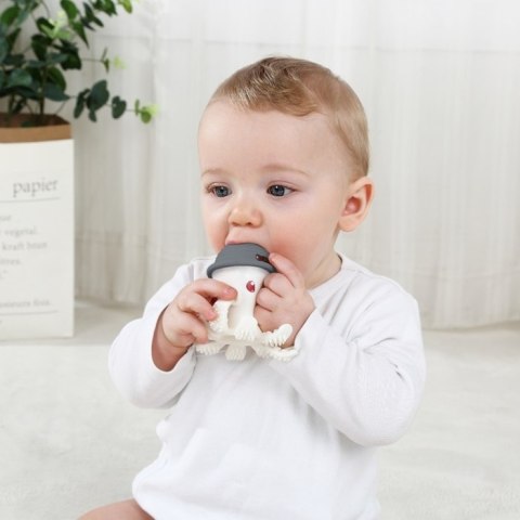 Mombella Mombella Gryzak Zabawka Ośmiornica Grey Mombella Mombella Gryzak Zabawka Ośmiornica Grey
