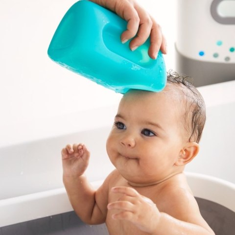 OXO OXO Silikonowy Kubek do Mycia Głowy Teal OXO OXO Silikonowy Kubek do Mycia Głowy Teal