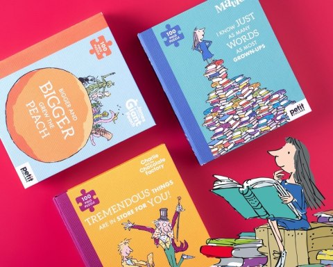 Petit Collage Petit Collage Puzzle Roald Dahl Charlie i Fabryka Czekolady Petit Collage Petit Collage Puzzle Roald Dahl Charlie i Fabryka Czekolady