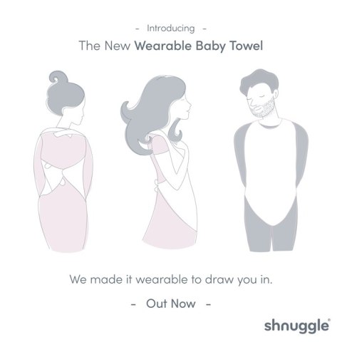 Shnuggle Shnuggle Ręcznik z Kapturkiem Blue Shnuggle Shnuggle Ręcznik z Kapturkiem Blue