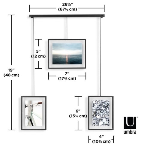 Umbra UMBRA ramki na zdjęcia EXHIBIT czarne Umbra UMBRA ramki na zdjęcia EXHIBIT czarne