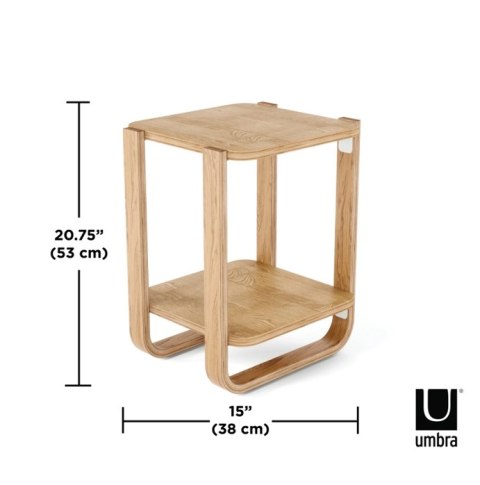 Umbra UMBRA stolik BELLWOOD naturalny Umbra UMBRA stolik BELLWOOD naturalny