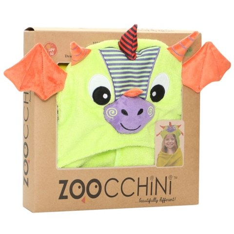 Zoocchini Zoocchini Ręcznik dla Dziecka z Kapturem Smok Zoocchini Zoocchini Ręcznik dla Dziecka z Kapturem Smok