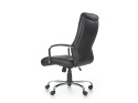 Halmar TEKSAS fotel obrotowy gabinetowy czarny - skóra/ PVC TILT Halmar TEKSAS fotel obrotowy gabinetowy czarny - skóra/ PVC TILT