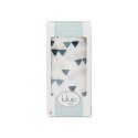 Lulujo Lulujo Kocyk Bambusowy Navy Triangles Lulujo Lulujo Kocyk Bambusowy Navy Triangles