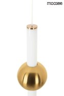 Moosee MOOSEE lampa wisząca LIBRA 60 IN biała / złota
