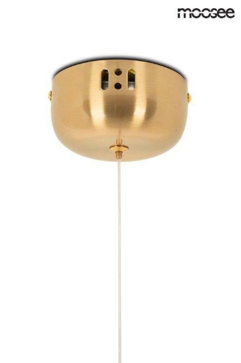 Moosee MOOSEE lampa wisząca LIBRA 60 IN biała / złota Moosee MOOSEE lampa wisząca LIBRA 60 IN biała / złota