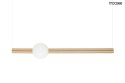 LAMPA WISZĄCA SUFITOWA LED LIBRA 60 ON ZŁOTA STAL NIERDZEWNA KLOSZ BIAŁY SZKLANY Moosee MOOSEE LAMPA WISZĄCA SUFITOWA LED LIBRA 60 ON ZŁOTA STAL NIERDZEWNA KLOSZ BIAŁY SZKLANY Moosee MOOSEE