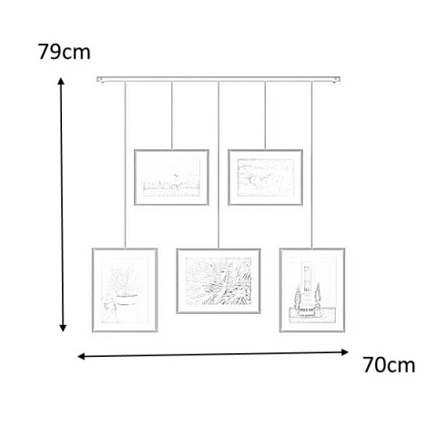 UMBRA ramka na zdjęcia wisząca EXHIBIT metal czarny szkło UMBRA ramka na zdjęcia wisząca EXHIBIT metal czarny szkło