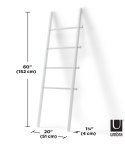 Umbra UMBRA drabina dekoracyjna LEANA biała Umbra UMBRA drabina dekoracyjna LEANA biała