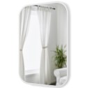 Umbra UMBRA lustro prostokątne HUB 61 x 91 cm białe Umbra UMBRA lustro prostokątne HUB 61 x 91 cm białe