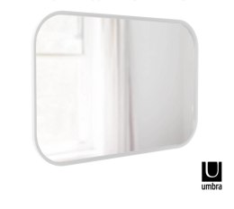 Umbra UMBRA lustro prostokątne HUB 61 x 91 cm białe