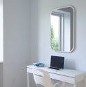 Umbra UMBRA lustro prostokątne HUB 61 x 91 cm białe Umbra UMBRA lustro prostokątne HUB 61 x 91 cm białe