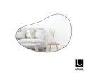 Umbra UMBRA lustro ścienne HUBBA 86 cm metaliczno / tytanowe Umbra UMBRA lustro ścienne HUBBA 86 cm metaliczno / tytanowe