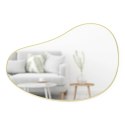 Umbra UMBRA lustro ścienne HUBBA 86 cm złote Umbra UMBRA lustro ścienne HUBBA 86 cm złote