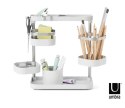 Umbra UMBRA organizer kuchenny HOLSTER biało / niklowany na przyprawy i akcesoria Umbra UMBRA organizer kuchenny HOLSTER biało / niklowany na przyprawy i akcesoria