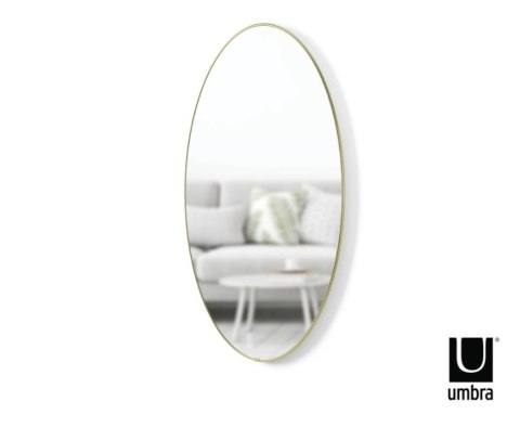 Umbra UMBRA owalne lustro 61 x 91 cm złote Umbra UMBRA owalne lustro 61 x 91 cm złote