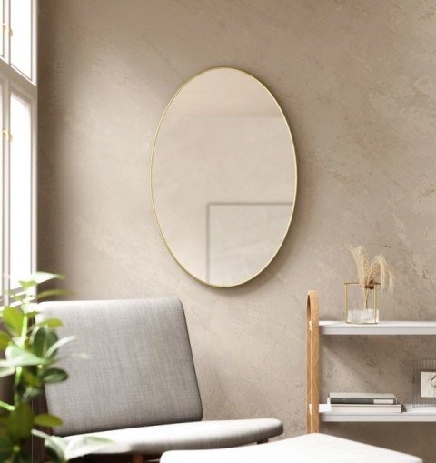 Umbra UMBRA owalne lustro 61 x 91 cm złote Umbra UMBRA owalne lustro 61 x 91 cm złote