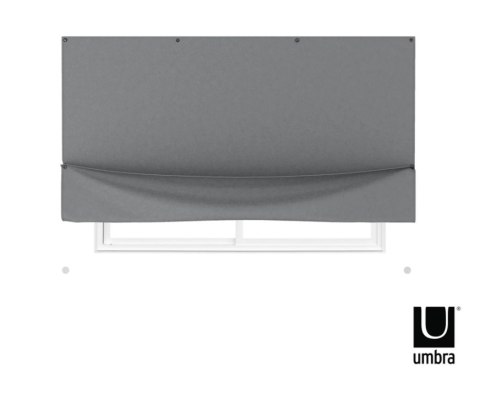 Umbra UMBRA panel zaciemniający NIGHTFALL 129 cm - 198 cm ciemno szary Umbra UMBRA panel zaciemniający NIGHTFALL 129 cm - 198 cm ciemno szary