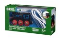 BRIO BRIO World Czarna Lokomotywa z Mini USB