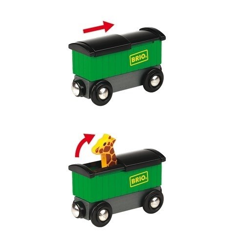 BRIO BRIO World Drewniany Pociąg Safari BRIO BRIO World Drewniany Pociąg Safari