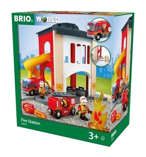 BRIO BRIO World Duża Remiza Strażacka BRIO BRIO World Duża Remiza Strażacka