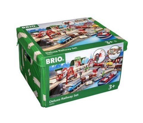BRIO BRIO World Kolejka Deluxe BRIO BRIO World Kolejka Deluxe