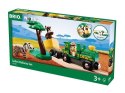 BRIO BRIO World Kolejka Drewniana Safari 17el.