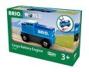 BRIO BRIO World Lokomotywa Cargo na Baterie