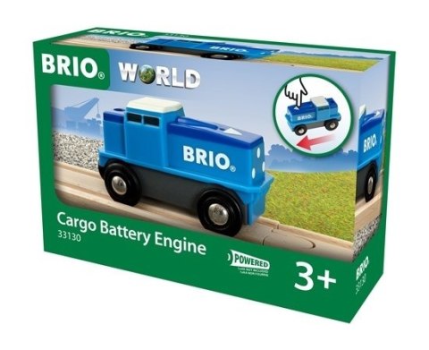 BRIO BRIO World Lokomotywa Cargo na Baterie BRIO BRIO World Lokomotywa Cargo na Baterie