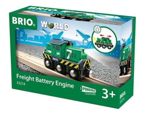 BRIO BRIO World Lokomotywa Towarowa na Baterie BRIO BRIO World Lokomotywa Towarowa na Baterie