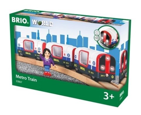 BRIO BRIO World Metro - Światła i Dźwięk BRIO BRIO World Metro - Światła i Dźwięk