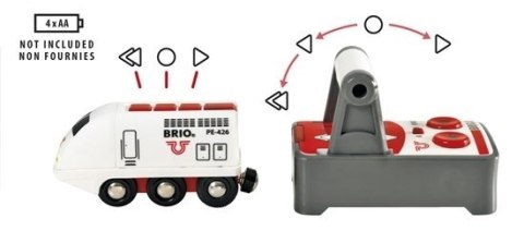 BRIO BRIO World Pociąg Zdalnie Sterowany RC BRIO BRIO World Pociąg Zdalnie Sterowany RC