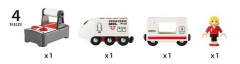 BRIO BRIO World Pociąg Zdalnie Sterowany RC BRIO BRIO World Pociąg Zdalnie Sterowany RC