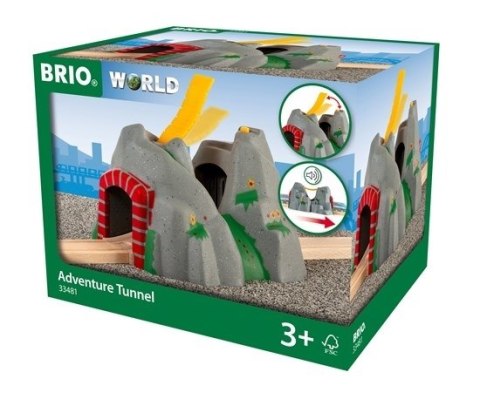 BRIO BRIO World Skalny Tunel z Dźwiękiem BRIO BRIO World Skalny Tunel z Dźwiękiem